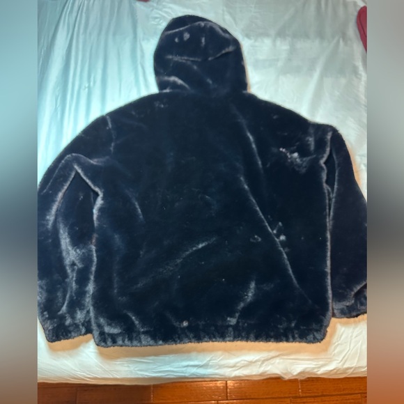 Forever 21 Black Faux Fur Jacket - Picture 8 of 11
